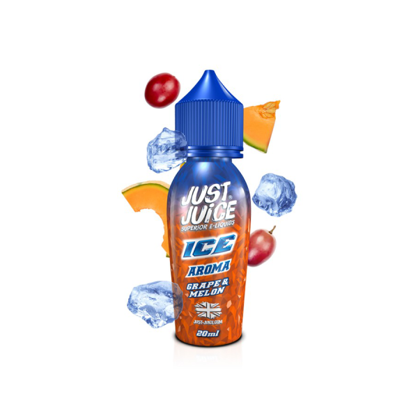 Just Juice Ice Grape & Melon Flavour Shot 20/60ml - Χονδρική